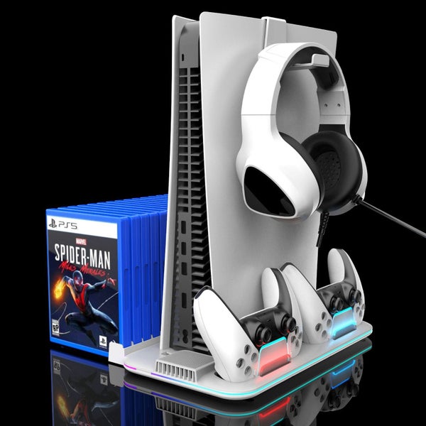 PS5 PRO & PS5 Slim Cooling Charging Dock with Dual Fan Cooler, Controller Cha... Carousel 2
