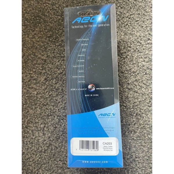 Aeon CA203 RCA Audio Cable - Male to Male Carousel 2