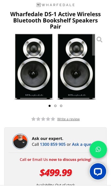 Wharfedale DS-1 Bookshelf Speakers63617137359873111