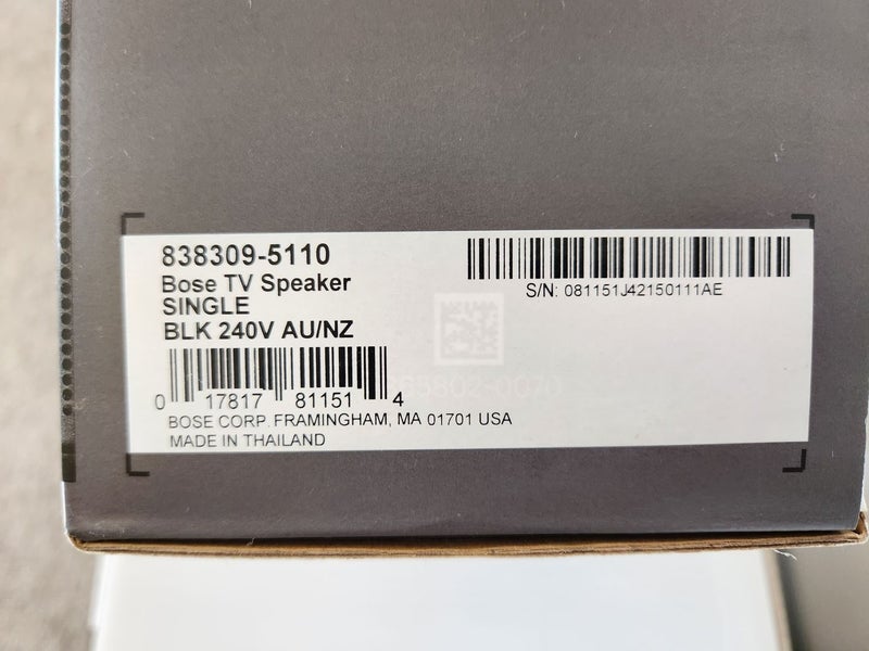 Bose TV Speaker + Bass Module 500 Set - BRAND NEW - Reserve = $1 Carousel 9