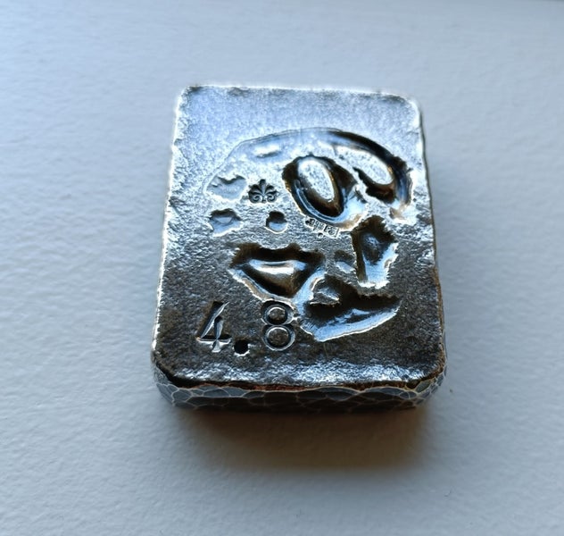 DEALS4DOLLARS - ($1 RES AUCTION) RARE 4.8 oz PURE 999 SILVER ART BAR. Carousel 2