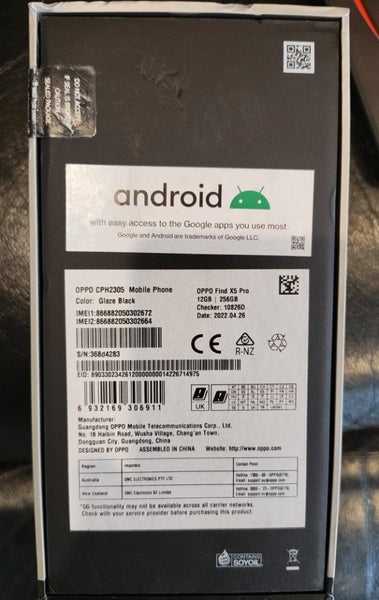 Oppo Find x5 Pro 12gb/256gb63617140538498111