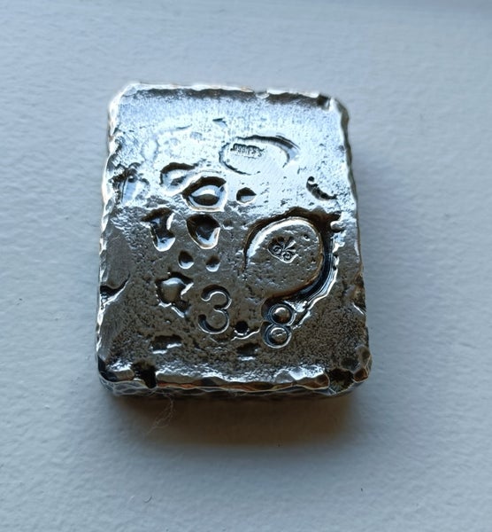 DEALS4DOLLARS - RARE 3.8 oz PURE 999 SILVER ART BAR. Carousel 2