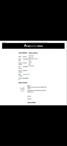 Apple AirPods Pro 2 True Wireless - Brand New Unopened63617143038467111