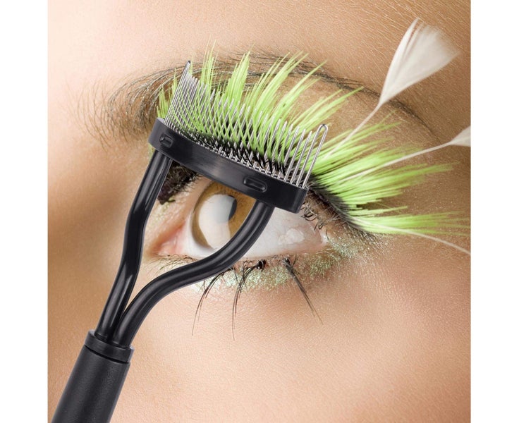 4 Pcs Curved Eyelash Comb Mascara Separator Metal Teeth Lash Curler Eyebrow D Carousel 5