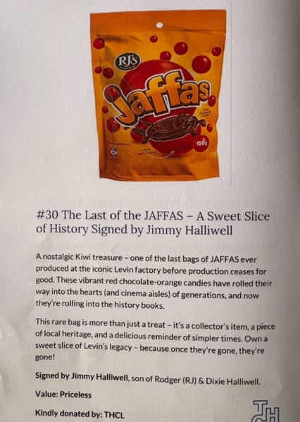Last of the JAFFAS- charity auction for Wellington Free Ambulance63622578547714111