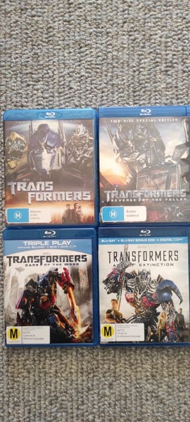 Transformers - the first four movies on Blu-ray Carousel 1