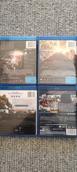 Transformers - the first four movies on Blu-ray Carousel 2