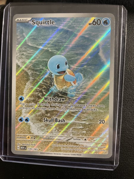 Pokemon 151 Squirtle 170/165 Carousel 1