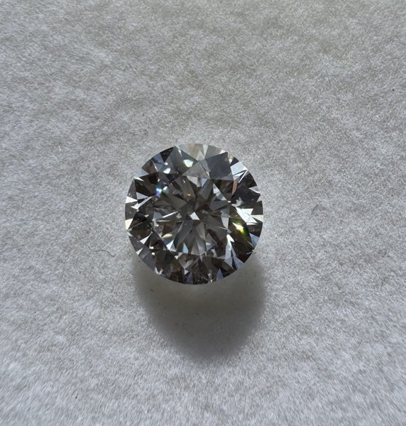 2ct LAB DIAMOND ROUND BRILLIANT CUT D COLOUR VVS1 $1 RESERVE Carousel 1