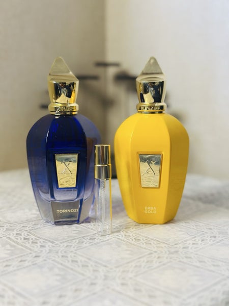 3/5ML Decant Of Xerjoff Torino 21 & Erba Gold Carousel 1