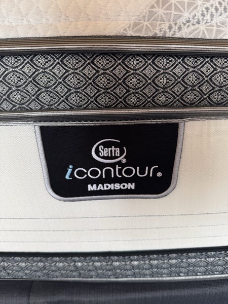 Madison serta icontour super king mattress / bed and headboard63617145718787112