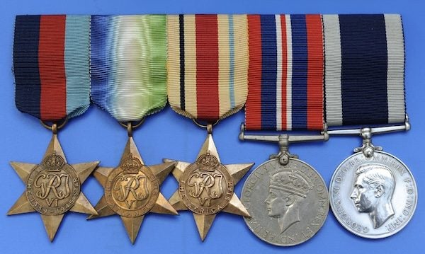 Medals; Royal Navy Second World War Carousel 1