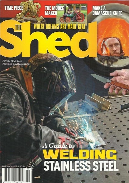 The Shed magazine May 2015 (Welding stainless steel) Carousel 1