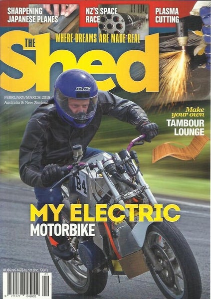 The Shed magazine March 2015 (Electric motorbike) Carousel 1