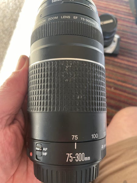Canon EOS 300 film SLR - 28-80 lens and 75–300 lens Carousel 2
