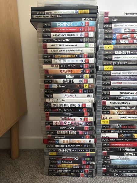 *$1 RESERVE* 107 PS3/ PLAYSTATION 3 GAMES MEGA BUNDLE (SOME RARES) Carousel 2