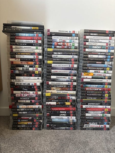 *$1 RESERVE* 107 PS3/ PLAYSTATION 3 GAMES MEGA BUNDLE (SOME RARES) Carousel 1