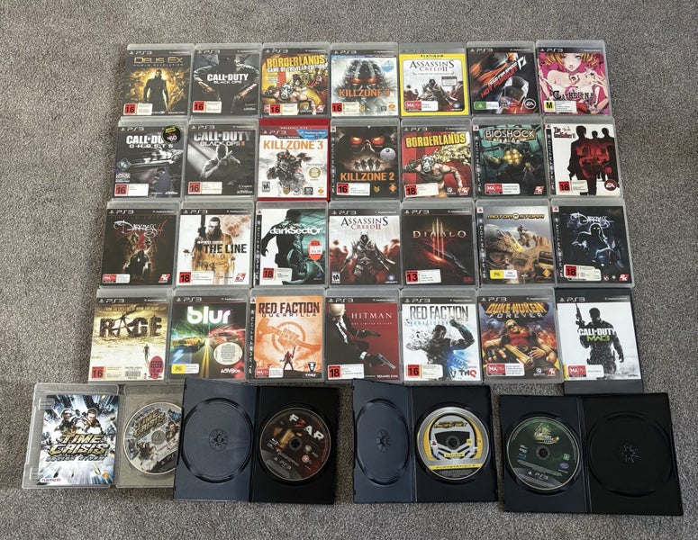 *$1 RESERVE* 107 PS3/ PLAYSTATION 3 GAMES MEGA BUNDLE (SOME RARES) Carousel 7