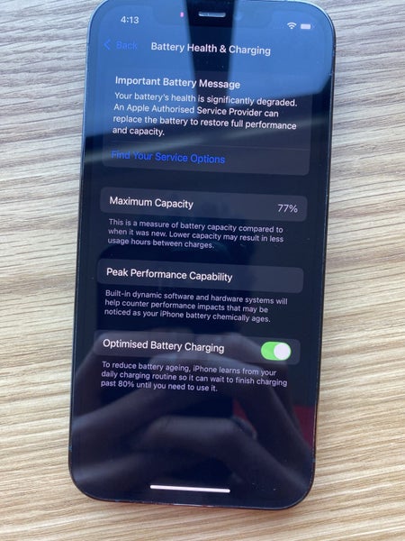$1 reserve — iPhone 12 Pro 128gb Pacific Blue63617151141633113