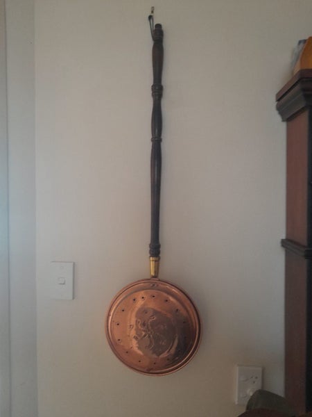 Wow!! Antique copper bedpan!! Carousel 2