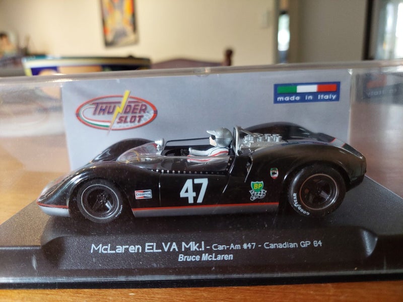 McLaren Elva Mk1 1964 Can-Am Thunder Slot car Carousel 1