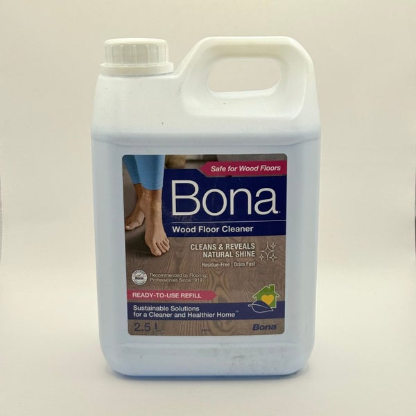 Bona Wood Floor Cleaner Liquid for Varnished or Hard-Waxed Wood Floors 2.5 Li... Carousel 1