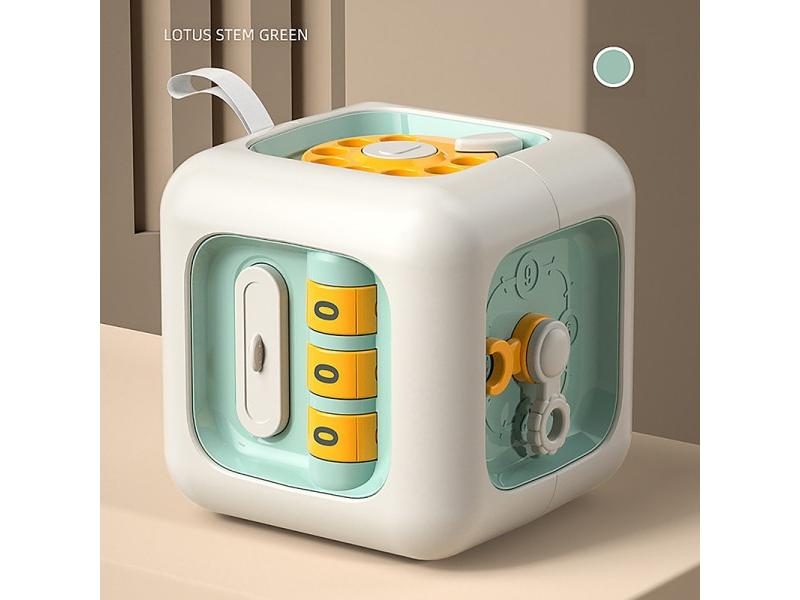 Baby Practice Skills 6 In 1 Montessori Toy For Toddlers 6-12 Months 2-4 Years Carousel 1