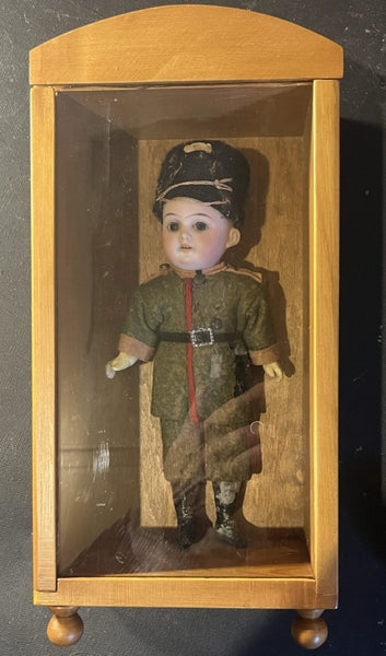 VINTAGE SOLDIER DOLL ARMAND MAISEILLE GERMAN BISQUE & COMPOSITION DOLL Carousel 1