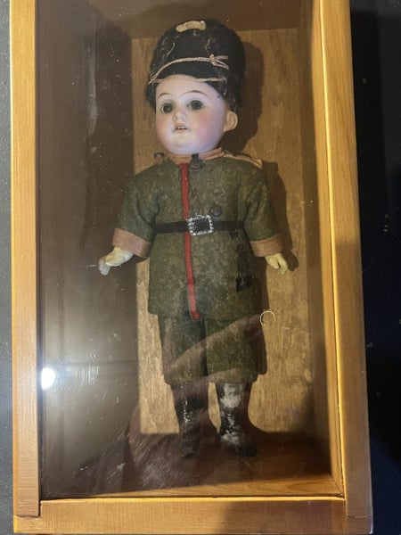 VINTAGE SOLDIER DOLL ARMAND MAISEILLE GERMAN BISQUE & COMPOSITION DOLL Carousel 2