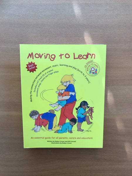 Moving to Learn by Robyn Crowe and Gill Connell - plus CD - and two other books Carousel 2