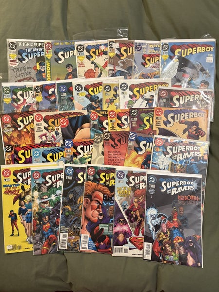 Bulk Superboy Comics, includes Keys Carousel 1