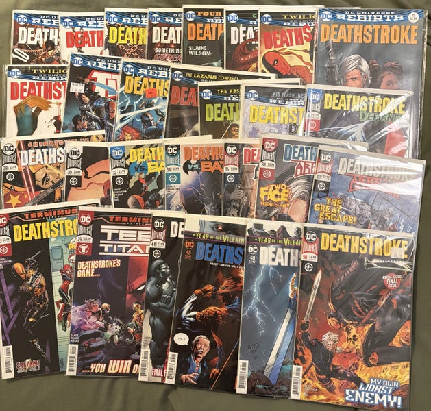 Deathstroke Comics Bulk Carousel 1