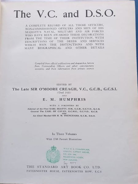 The Victoria Cross and Distinguished Service Order Carousel 2