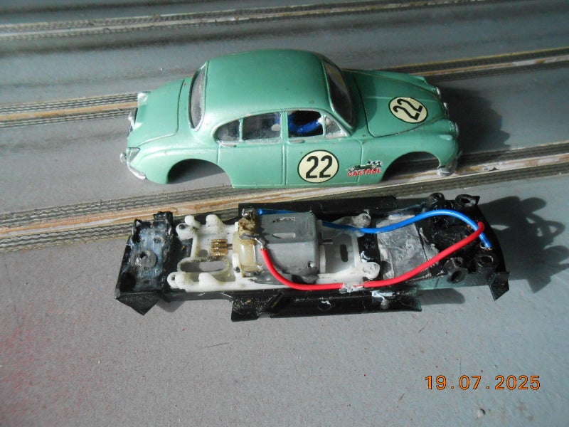 JAGUAR, slot car that needs finishing Carousel 2