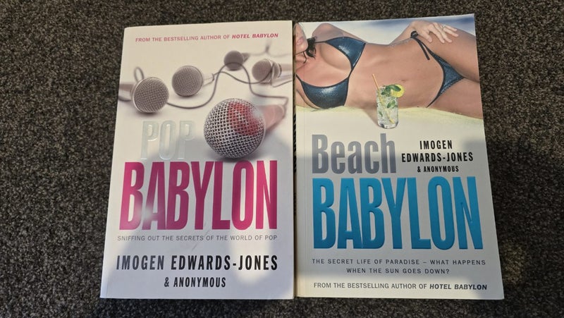 Pop Babylon and Beach Babylon books Carousel 1