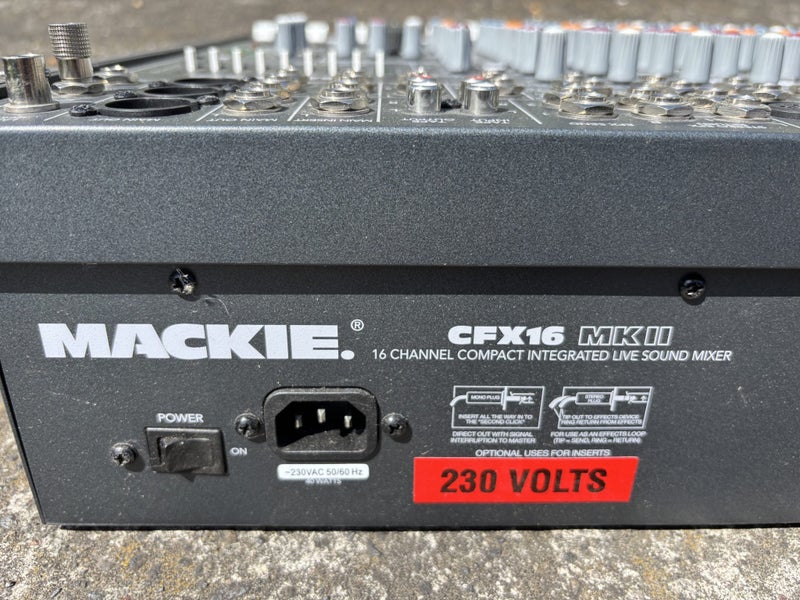 Mackie CFX16 MkII 16-channel Mixer AND stage box Carousel 2