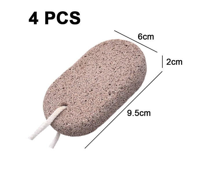 4 Pack Pumice Stone Sponge Block Foot Pumice Pad Premium Foot File and Scrubb Carousel 2