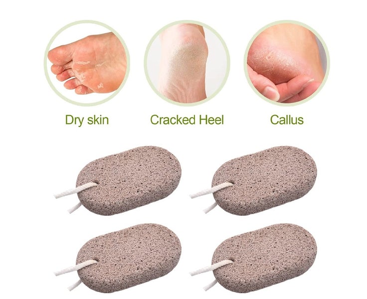 4 Pack Pumice Stone Sponge Block Foot Pumice Pad Premium Foot File and Scrubb Carousel 5