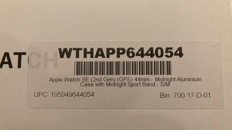 $1 RES! Brand New Apple Watch SE (2nd Gen) 44mm - Midnight Aluminium Carousel 2