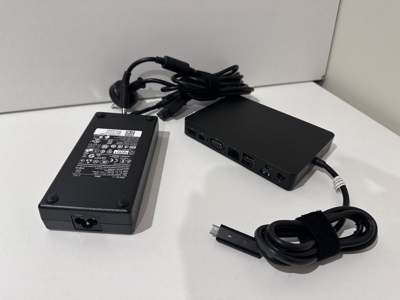 $1 Res Dell USB-C WD15 4K Docking Station - FHD HDMI Mini DP VGA USB 3.0 Carousel 1