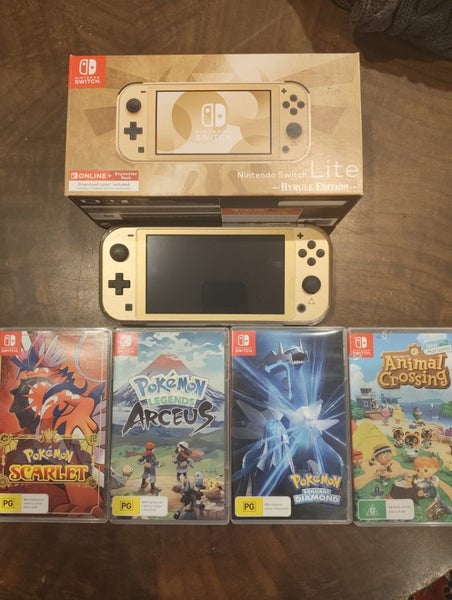 $1 res Nintendo switch light: Hyrule Edition plus four games! Carousel 1