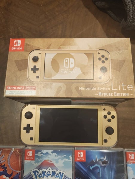 $1 res Nintendo switch light: Hyrule Edition plus four games! Carousel 2