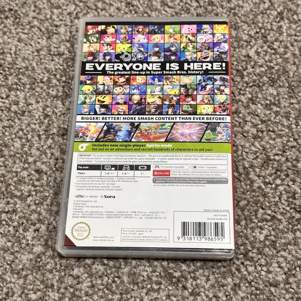 Nintendo Switch Super Smash Bros Ultimate Carousel 3