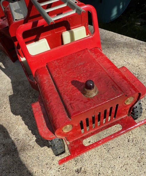 Tonka Fire Jeep and Trailer Carousel 9