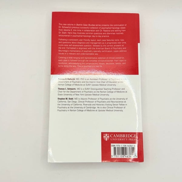 Stahl's Essential Psychopharmacology: Case Studies Volume 5 Carousel 2