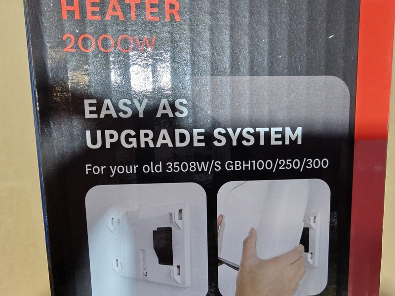 Goldair White Ceramic Bathroom Fan Heater Carousel 12