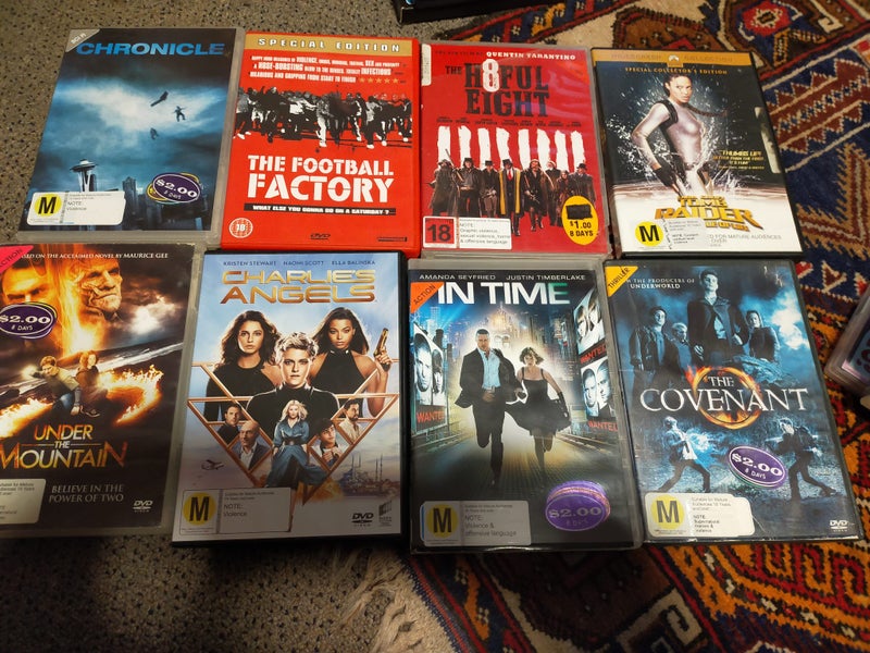 Bulk dvds Carousel 3