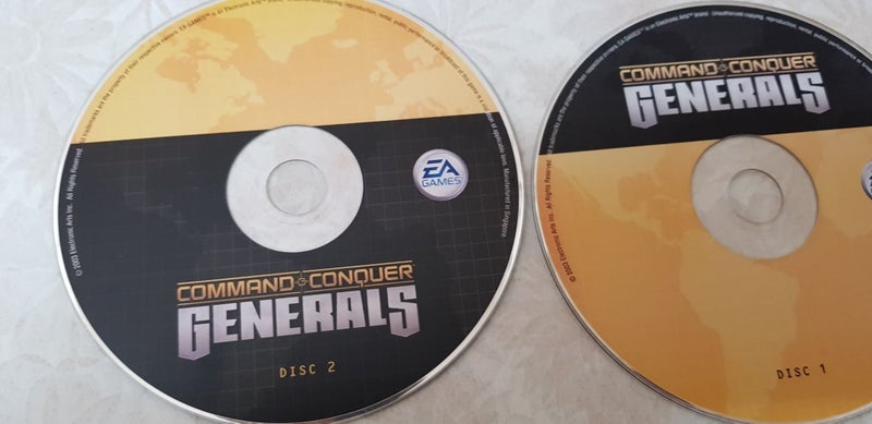 Command & Conquer- Generals x 2 Discs Carousel 1
