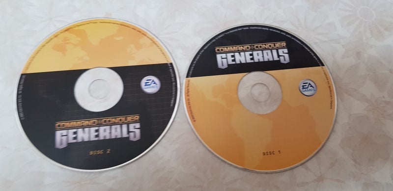 Command & Conquer- Generals x 2 Discs Carousel 2